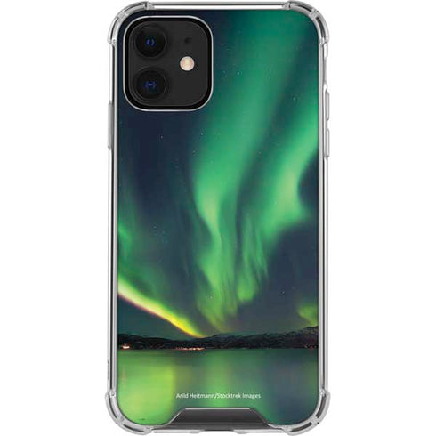 StockTrek Aurora Borealis Over Tjeldsundet in Norway iPhone 12 Clear Case