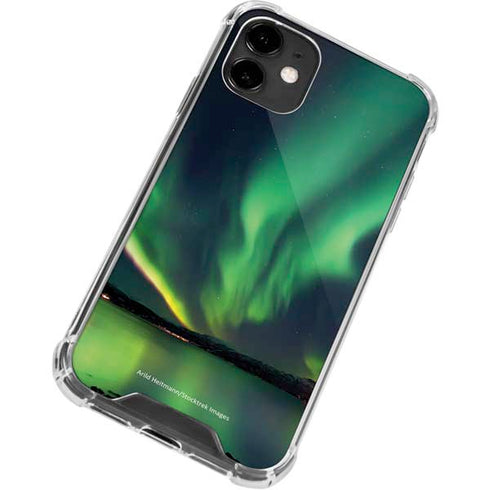 StockTrek Aurora Borealis Over Tjeldsundet in Norway iPhone 12 Clear Case