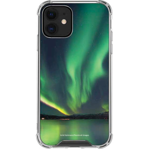 StockTrek Aurora Borealis Over Tjeldsundet in Norway iPhone 12 Mini Clear Case