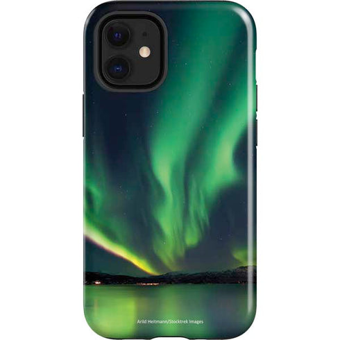 StockTrek Aurora Borealis Over Tjeldsundet in Norway iPhone 12 Mini Impact Case