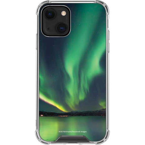 StockTrek Aurora Borealis Over Tjeldsundet in Norway iPhone 14 Plus Clear Case