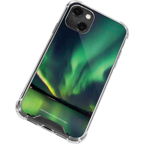 StockTrek Aurora Borealis Over Tjeldsundet in Norway iPhone 14 Plus Clear Case