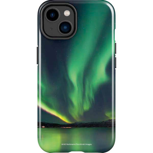 StockTrek Aurora Borealis Over Tjeldsundet in Norway iPhone 14 Plus Impact Case