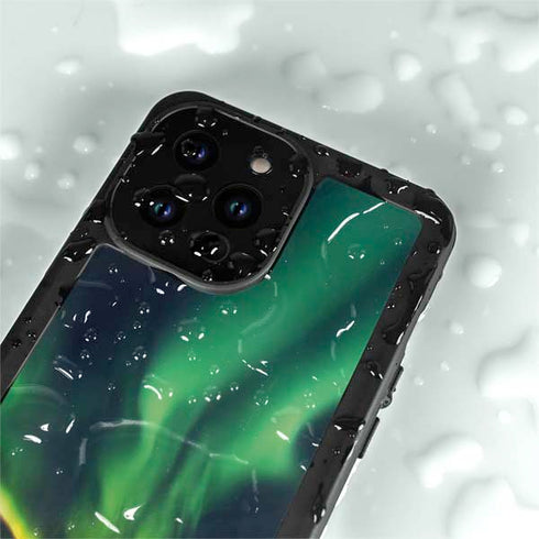 StockTrek Aurora Borealis Over Tjeldsundet in Norway iPhone 14 Pro Max Waterproof Case