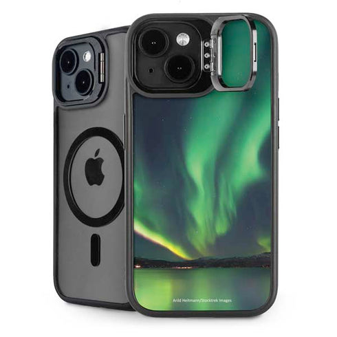 StockTrek Aurora Borealis Over Tjeldsundet in Norway iPhone 15 Kickstand Case