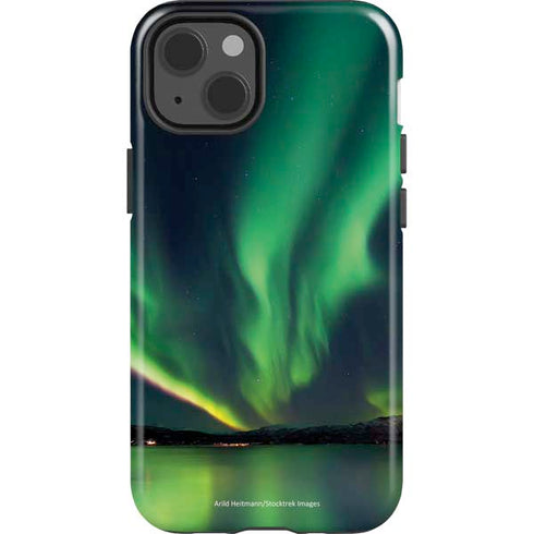 StockTrek Aurora Borealis Over Tjeldsundet in Norway iPhone 15 Plus Impact Case