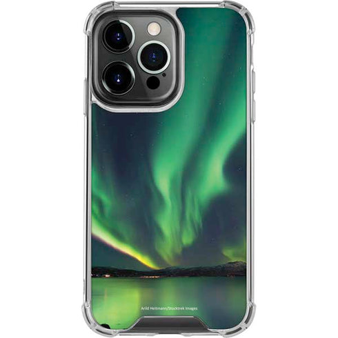 StockTrek Aurora Borealis Over Tjeldsundet in Norway iPhone 15 Pro Clear Case