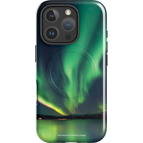 StockTrek Aurora Borealis Over Tjeldsundet in Norway iPhone 16 Pro Magsafe Impact Case