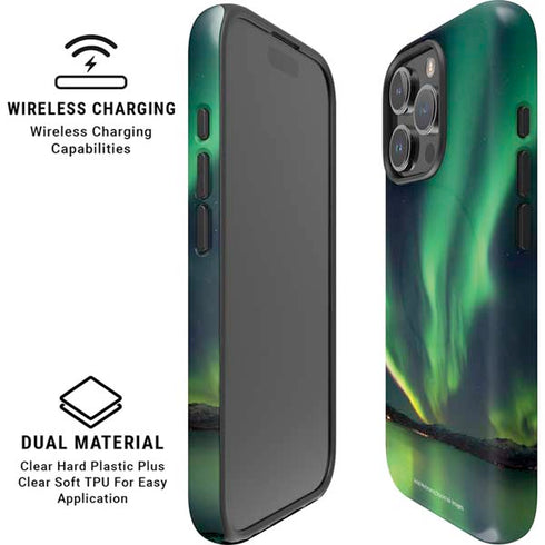 StockTrek Aurora Borealis Over Tjeldsundet in Norway iPhone 16 Pro Magsafe Impact Case