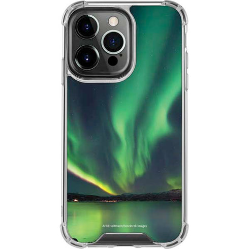 StockTrek Aurora Borealis Over Tjeldsundet in Norway iPhone 16 Pro Max Clear Case