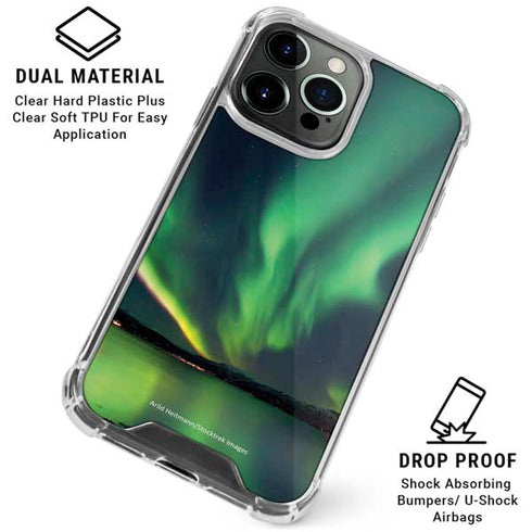 StockTrek Aurora Borealis Over Tjeldsundet in Norway iPhone 16 Pro Max Clear Case
