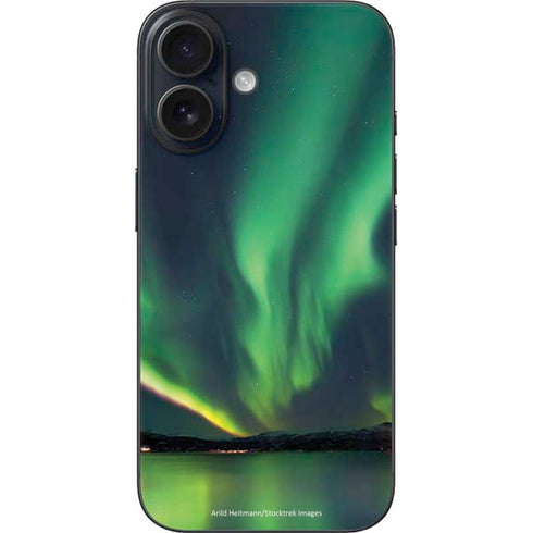 StockTrek Aurora Borealis Over Tjeldsundet in Norway iPhone 16 Skin