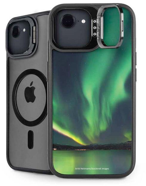 StockTrek Aurora Borealis Over Tjeldsundet in Norway iPhone 16e Kickstand Case