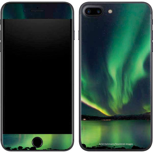 StockTrek Aurora Borealis Over Tjeldsundet in Norway iPhone 8 Plus Skin