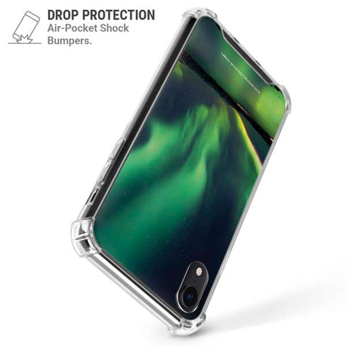 StockTrek Aurora Borealis Over Tjeldsundet in Norway iPhone XR Clear Case