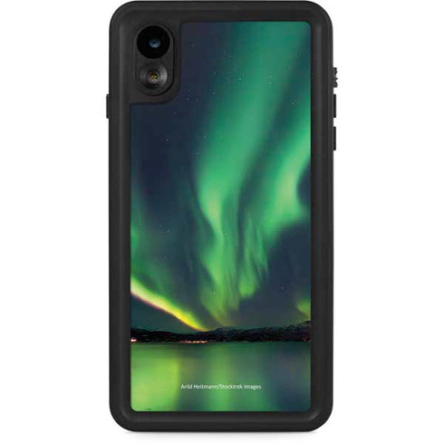 StockTrek Aurora Borealis Over Tjeldsundet in Norway iPhone XR Waterproof Case
