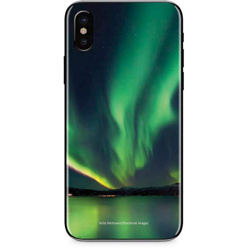 StockTrek Aurora Borealis Over Tjeldsundet in Norway iPhone XS Max Skin