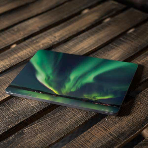 StockTrek Aurora Borealis Over Tjeldsundet in Norway Apple MacBook Air Skin