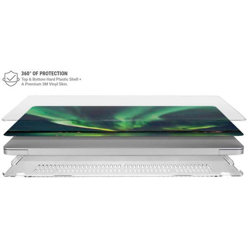 StockTrek Aurora Borealis Over Tjeldsundet in Norway MacBook Air 15in (2023-2025) Case plus Skin