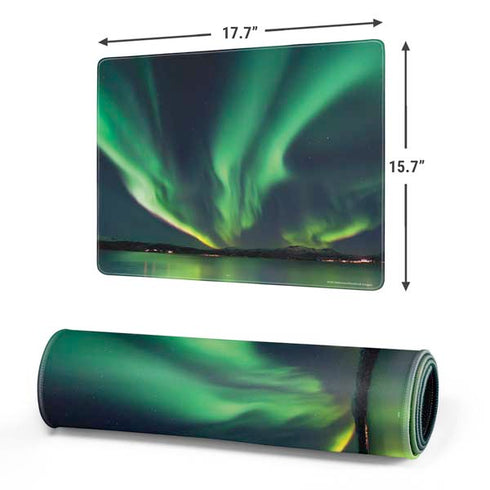 StockTrek Aurora Borealis Over Tjeldsundet in Norway Gaming Mouse Pad