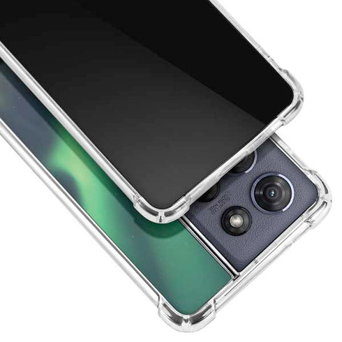StockTrek Aurora Borealis Over Tjeldsundet in Norway Moto G 5G (2025) Clear Case