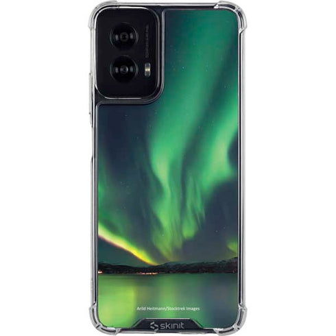 StockTrek Aurora Borealis Over Tjeldsundet in Norway Moto G Power 5G (2024) Clear Case