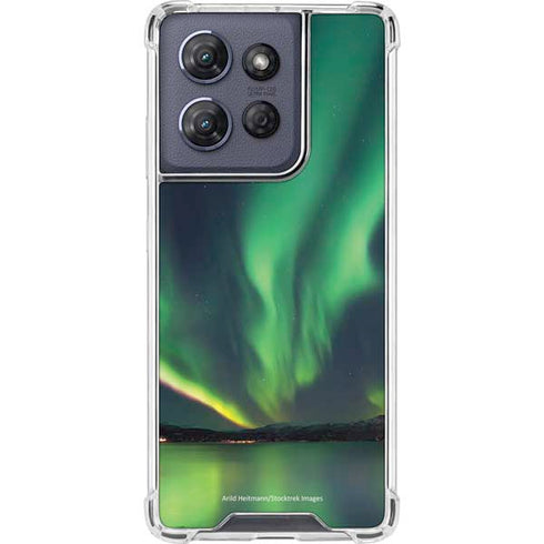 StockTrek Aurora Borealis Over Tjeldsundet in Norway Moto G Power 5G (2025) Clear Case