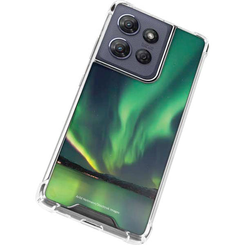 StockTrek Aurora Borealis Over Tjeldsundet in Norway Moto G Power 5G (2025) Clear Case