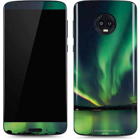StockTrek Aurora Borealis Over Tjeldsundet in Norway Moto G6 Skin