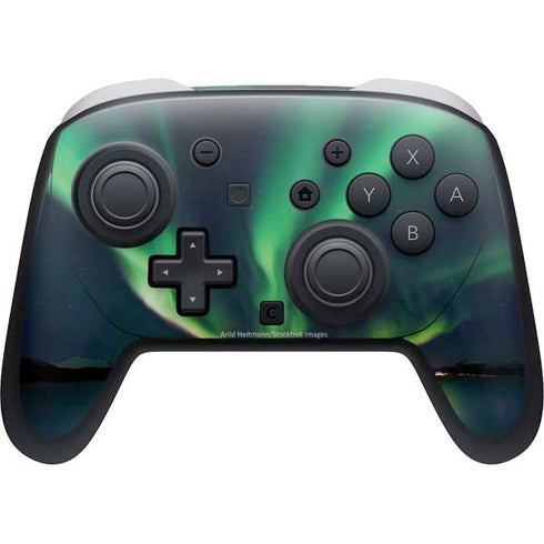 StockTrek Aurora Borealis Over Tjeldsundet in Norway Nintendo Skins
