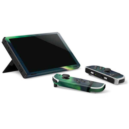 StockTrek Aurora Borealis Over Tjeldsundet in Norway Nintendo Switch OLED (2021) Skin