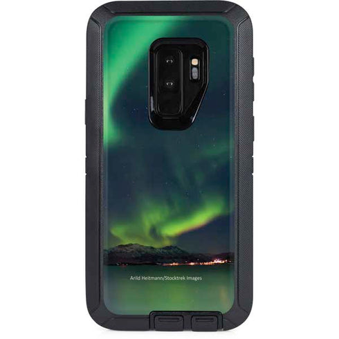StockTrek Aurora Borealis Over Tjeldsundet in Norway Otterbox Defender Galaxy Skin