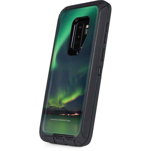 StockTrek Aurora Borealis Over Tjeldsundet in Norway Otterbox Defender Galaxy Skin