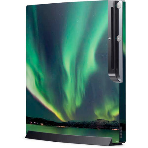 StockTrek Aurora Borealis Over Tjeldsundet in Norway Playstation 3 & PS3 Slim Skin