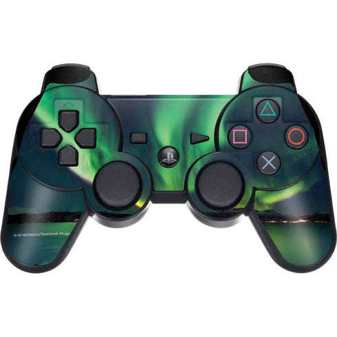 StockTrek Aurora Borealis Over Tjeldsundet in Norway PS3 Dual Shock wireless controller Skin