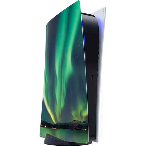 StockTrek Aurora Borealis Over Tjeldsundet in Norway PlayStation PS5 Skins