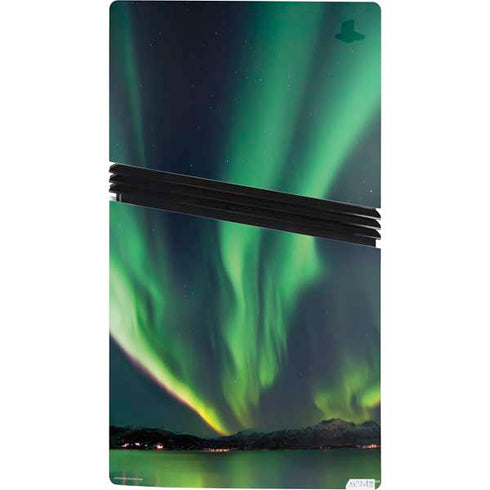 StockTrek Aurora Borealis Over Tjeldsundet in Norway PS5 Pro Bundle Skin