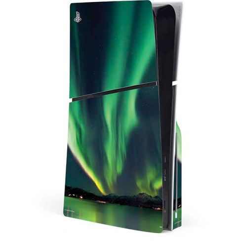 StockTrek Aurora Borealis Over Tjeldsundet in Norway PlayStation PS5 Skins