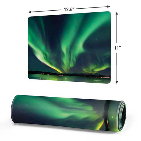 StockTrek Aurora Borealis Over Tjeldsundet in Norway Gaming Mouse Pad