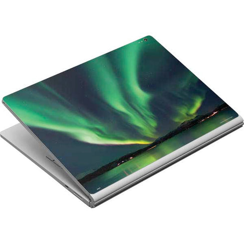 StockTrek Aurora Borealis Over Tjeldsundet in Norway Surface Book Skin