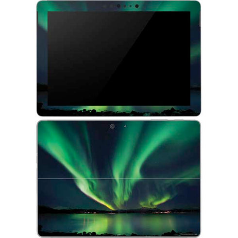 StockTrek Aurora Borealis Over Tjeldsundet in Norway Surface Go Skin