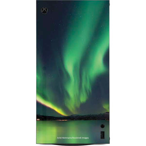 StockTrek Aurora Borealis Over Tjeldsundet in Norway XBox Series X Digital Edition Console Skin