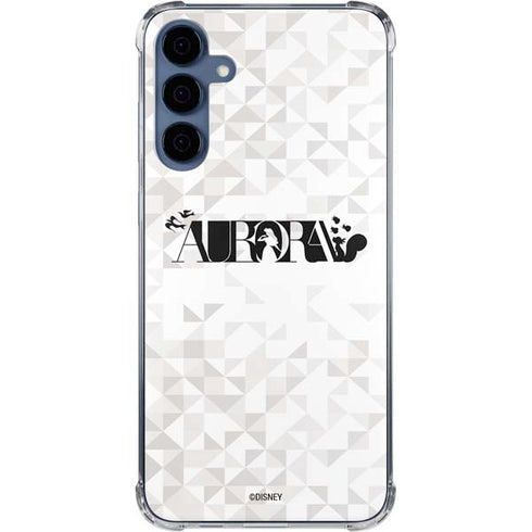Disney Princess Aurora Chromatic Galaxy A55 5G Clear Case