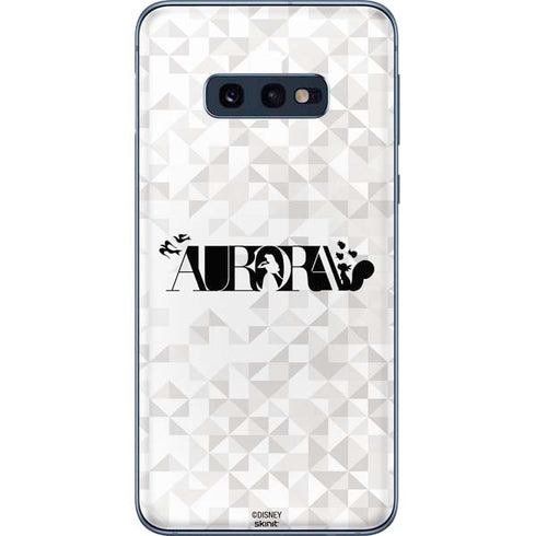 Disney Princess Aurora Chromatic Galaxy S10e Skin