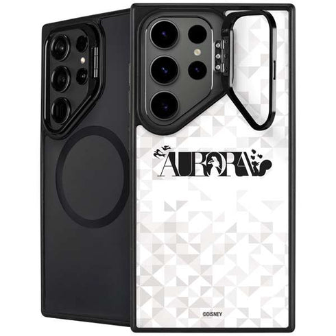 Disney Princess Aurora Chromatic Galaxy S25 Ultra Kickstand Case