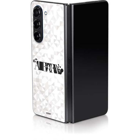 Disney Princess Aurora Chromatic Galaxy Z Fold5 5G Skin