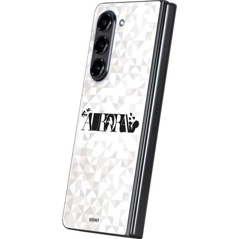 Disney Princess Aurora Chromatic Galaxy Z Fold5 5G Skin