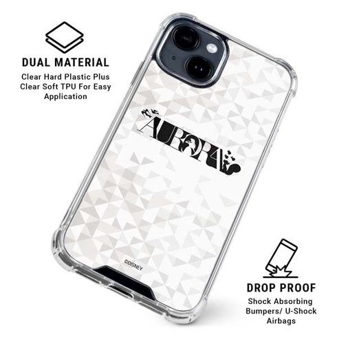 Disney Princess Aurora Chromatic iPhone 15 Clear Case