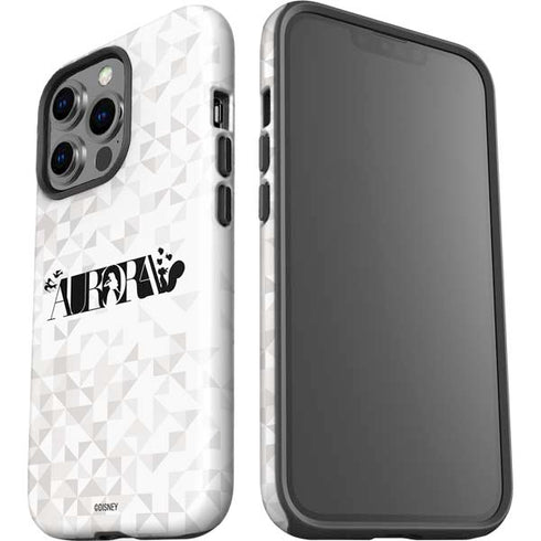 Disney Princess Aurora Chromatic iPhone 15 Pro Impact Case