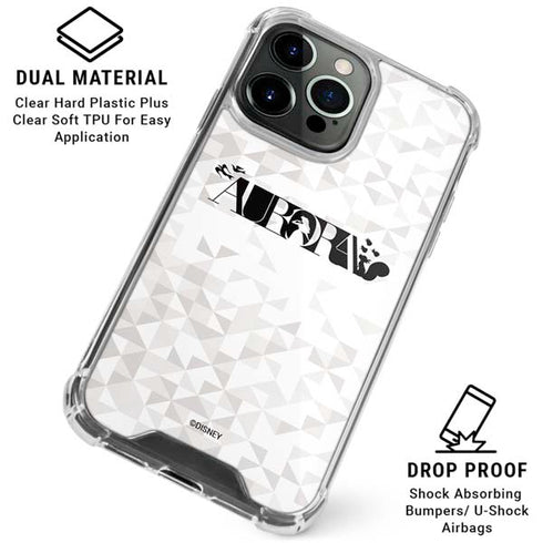 Disney Princess Aurora Chromatic iPhone 16 Pro Max Clear Case